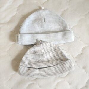 Striped NB & Preemie caps